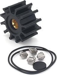129470-42530 Water Pump Impeller Service Kit Compatible with Yanmar 3JH 4JH Series 3JH2E 3JH4E 4JHE