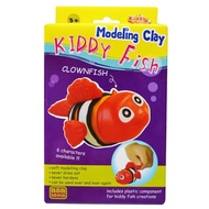 Kiddy Clay Kiddy Fish Modeling Clay Set With Plastic Components - Clown Fish