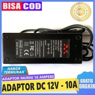 ADAPTOR DC 12V 10A - ADAPTOR MURNI ARUS 12 VOLT 10 AMPERE - TRALA
