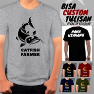 Catfish farmer T-Shirt Catfish farmer Cotton Combed