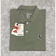 JUNE 21~Elegant Men's Collar T-Shirt GI*RDANO Sage