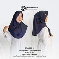 Hijab Sport M - Hijab Sport Pet - Hijab Sport Premium Jersey Material By Novita Hijab