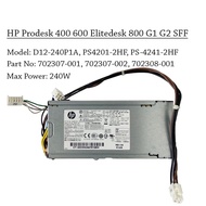 HP Prodesk 400 G1 600 G1 Elitedesk 800 G1 Workstation Z230 Z240 SFF Power Supply PSU 240W 702309-002