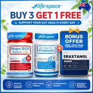 【Buy 3 Free gift】Life Space Probiotic Broad Spectrum Probiotic and Shape B420 plus (60/50Capsules)