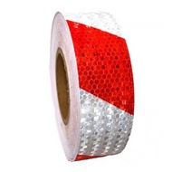 Taffpack Car Reflective Sticker Warning Strip Tape Two Color 5x300cm