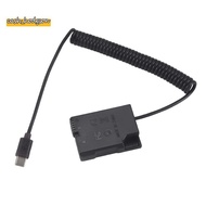 EL14 Dummy Coupler Battery Type-C Spring Cable for  D3100 D3500 D5100 D5200 D5300 D5600 P7000 P7100 