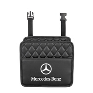 รถที่นั่งด้านหลังกระเป๋าเก็บของชิ้นส่วนภายในกระเป๋าหนังกระเป๋าแต่งรถยนต์สำหรับ Mercedes Benz GLC CLA/W205/W212/W213/W246/W176/W205/GLB/W213/GLA