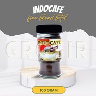 INDOCAFE Fine Blend 100gr / Kemasan Botol / Kopi Hitam Bubuk Halus Indocafe Fine Blend