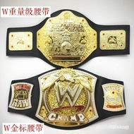 American Wrestling WWE Championship Belt Heavyweight Boxing Competition Gold Belt Sanda Boxer Belt F