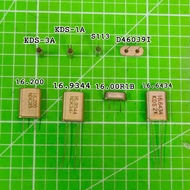 KDS-3A KDS-1A S113 D460J9I 16.200 16.9344 16.00R1B 16.6434 QUARTZ CRYSTAL