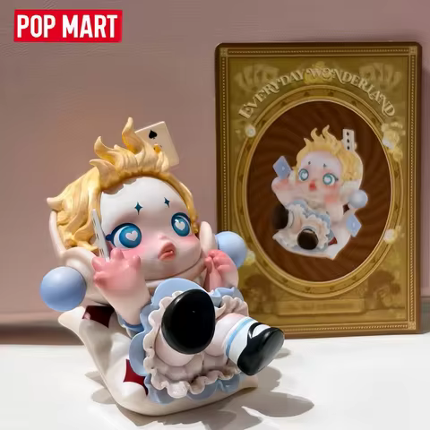 Hot POP MART Genuine Skullpanda Ordinary Wonderland Series Blind Box Collectible Figurine Desktop Or