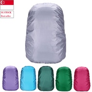 15L-85L Waterproof Backpack Rain Cover Silver Reflective Dustproof Portable Cover for Cycling Climbi