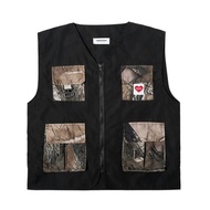 Men's Outdoor Tactical Vest - Black Utility Camo Vest Vest Men Vest Tactical Vest Security Vest