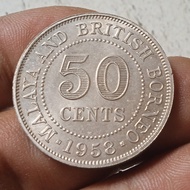 Coin Malaya And British Borneo 1958