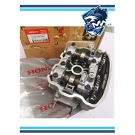 CYLINDER HEAD COMP FULL SET RS150 HONDA WINNER WITH CAMSHAFT ROCKER ARM VALVE 100% ORIGINAL INDONESI