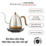 Dedicated induction Kettle for pouring coffee Kettle 600ml Gen 3 Pro - Silver gray (Genuine Brewista