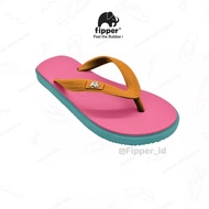 Fipper - Kids Pink Punch / Turquoise / Yellow Carrot