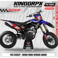 DECAL STICKER CRF 150 L FULL BODY / DECAL CRF 150 / DECAL STICKER VARIATION CRF 150 1FG