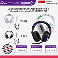 LOGITECH G522 LIGHTSPEED Bluetooth 5.3 Wireless Gaming Headset with LIGHTSYNC RGB (2Y) - BLACK / WHI