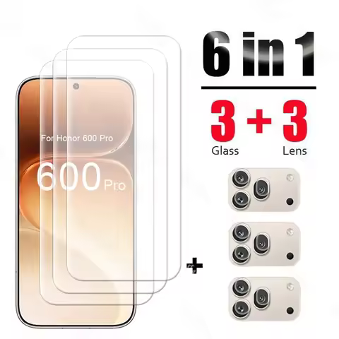 For Honor 600 Pro Glass Tempered Glass Full Glue Film Honor 600 Pro Glass Screen Camera Protector Fi