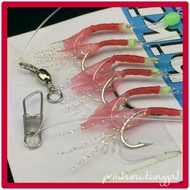 Apollo, Sabiki ikan cencaru, selar, kembun