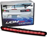iJDMTOY ZL1/1LE Style Black-Out Smoked Lens 12-SMD Full LED Trunk Lid Third Brake Light Bar Assembly