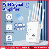 [SG Local delivery] 6 Antenna Signal Wireless Wifi Repeater 1200Mbps Multi-specification Range Enhan