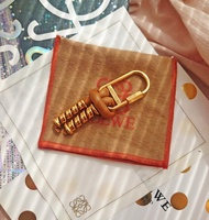 中古美品 Loewe 金蛇骨 車匙鎖匙扣鎖匙圈 鑰匙扣鑰匙圈 包包掛件