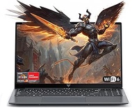 16.0inch Laptop Computer with AMD Ryzen 7 7730U(8C/16T, Up to 4.5GHz), 16GB RAM 512GB NVMe SSD, Rade