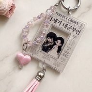 Fan Korean Drama Drakor Perfect Crown IU Byeon Woo Seok