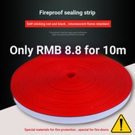 Fire Retardant Fire Inspection Self-Adhesive Rubber Strip In case of Open Fire Expansion High Temper
