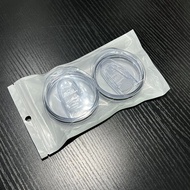 2 X 20oz Straight Cup Sealing Lids Sealing Slide Lids Replacement Lids for Slim Cups Anti-Spill and