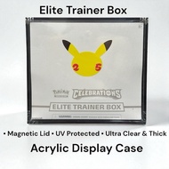 Pokemon ETB Acrylic Protection Case for All Elite Trainer Box