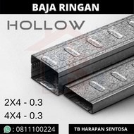 HOLO / HOLLOW PLAFON BAJA RINGAN - 2x4 / 4x4 - 4 x 4