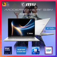 MSI Laptop Modern 14S AI+ G3MG-061MY Copilot+ PC (Intel Core Ultra 5 322/16GB/512GB SSD/14" OLED FHD