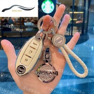 XF Nissan Key Cover Nissan Keychain ALMERA LEAF 370Z GTR LIVINA KICKS E-POWER TERRA PATROL NAVARAL f
