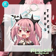 Keychain Anime Owari no Seraph - Karakter Krull Tepes  Ganci Acrylic
