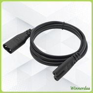 WINN C7 to C8 Extension Leads IEC Socket Male to Female Extension Cable for Figure8 Power Leads TV P