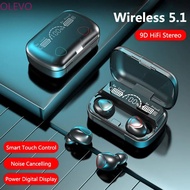 【Latest Style】 M10 Tws Bluetooth 5.1 Earphones New Users Bonus Wireless Headphone 9d Stereo Sports Waterproof Earbuds Headsets With Microphone