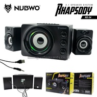 SPEAKER Bluetooth NUBWO RHAPSODY 2.1 NS-34