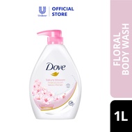 Dove Go Fresh Shower Gel Sakura Blossom (1L)