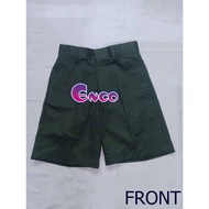 Secondary Green Short Pants / Seluar Sekolah Menengah Hijau Pendek/ 中学青短裤 ( Enco School Uniform )