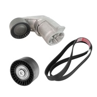 BINB ROAD Drive Belt Tensioner Idler Pulley Kit 11288604266 + 11288604267 + 11287628659 Compatible w