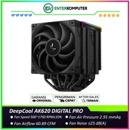 DeepCool AK620 DIGITAL PRO Dual-Tower 120mm CPU Cooler with Multi-line Displaya