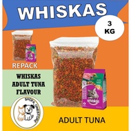 Whiskas Adult Tuna Repack 3 Kg, Cat Food