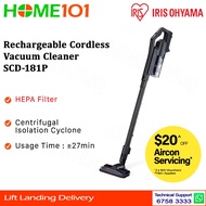Iris Ohyama Rechargeable Cordless Vacuum Cleaner SCD-181P