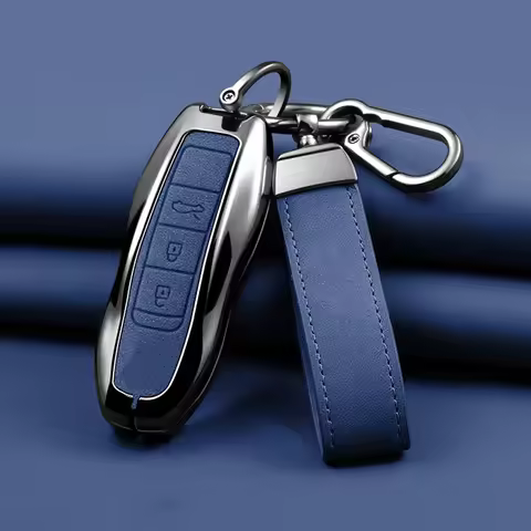 Zinc Alloy Car Key Holder for Porsche Cayenne 911 958 Lepin 996 Macan Boxster Panamera 997 944 924 P