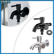 【1.15】 Multifunctional Washing Machine Faucet 1 Inlet 2 Outlets Double Water Faucet