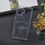 Tecno Spark GO 3 Tecno Spark GO 2 Card Case Clear / Slot Kartu Bening Case Tecno Spark GO 3 Tecno Sp