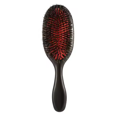 1PC Boar Bristle & Nylon Hair Brush Oval Anti-static Paddle Comb Scalp Massage Hair Care Tool Salon 